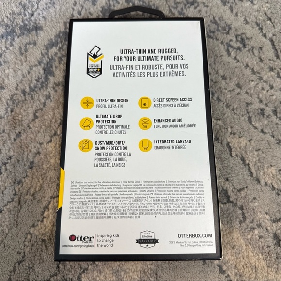 OtterBox Pursuit Series Case For Apple iPhone 7 & iPhone 8 Clear Black - Picture 2 of 4